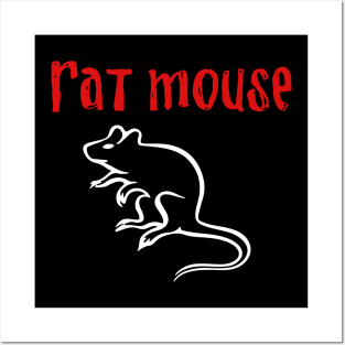 Rat Mouse Posters and Art